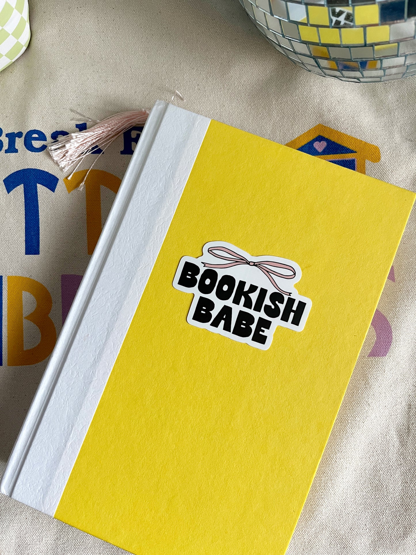 Bookish Babe Sticker