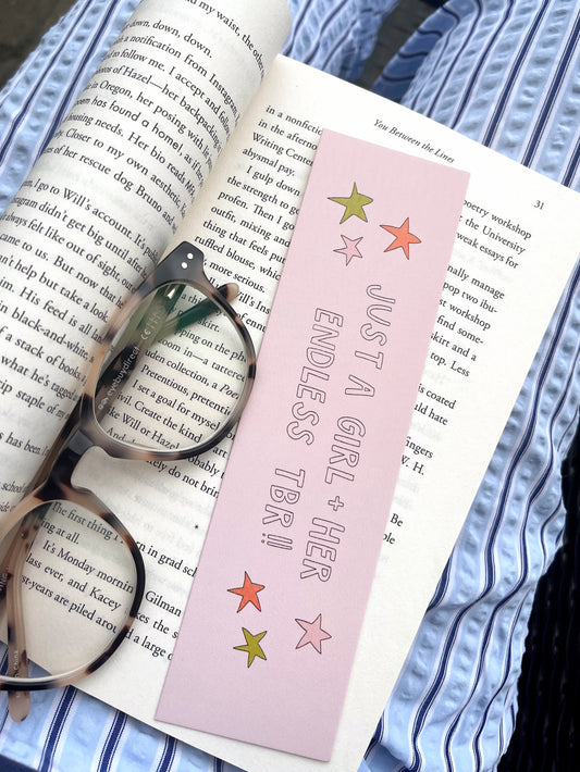 endless tbr bookmark