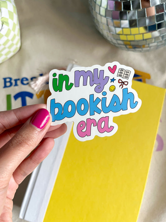 In My Bookish Era Sticker