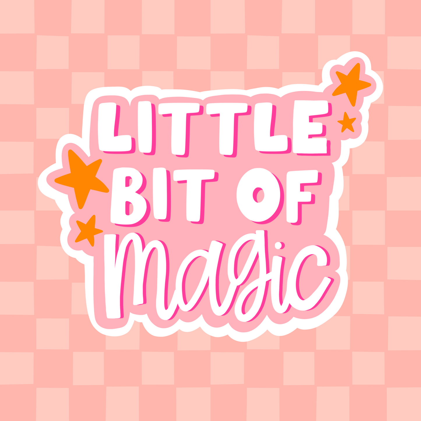 Little bit of magic sticker