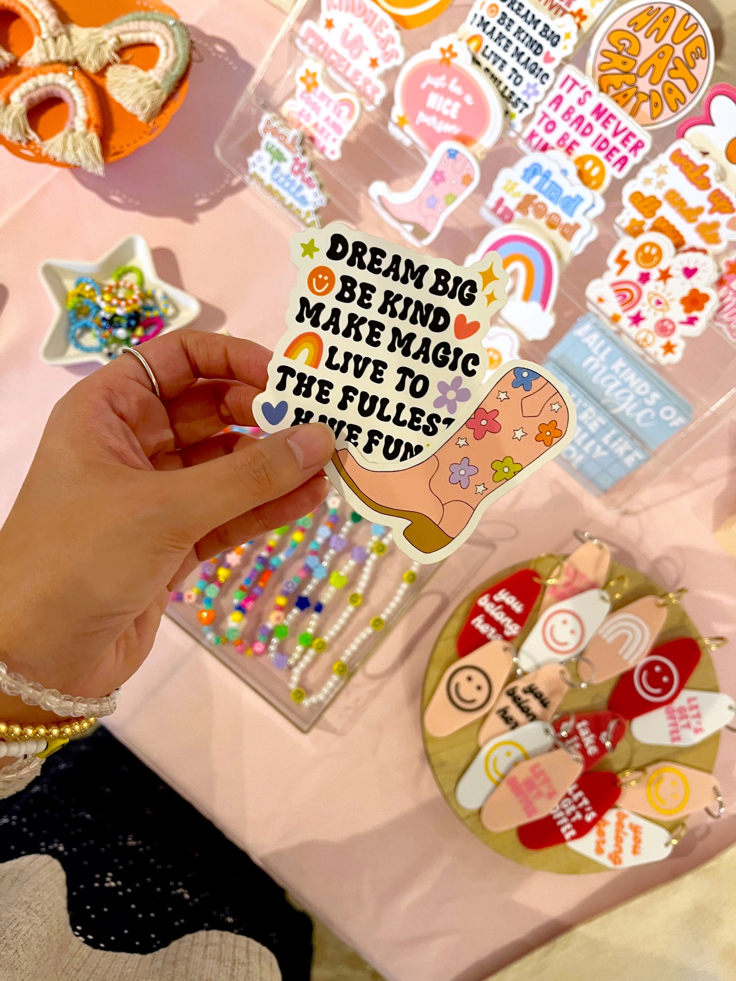 Dream big Sticker