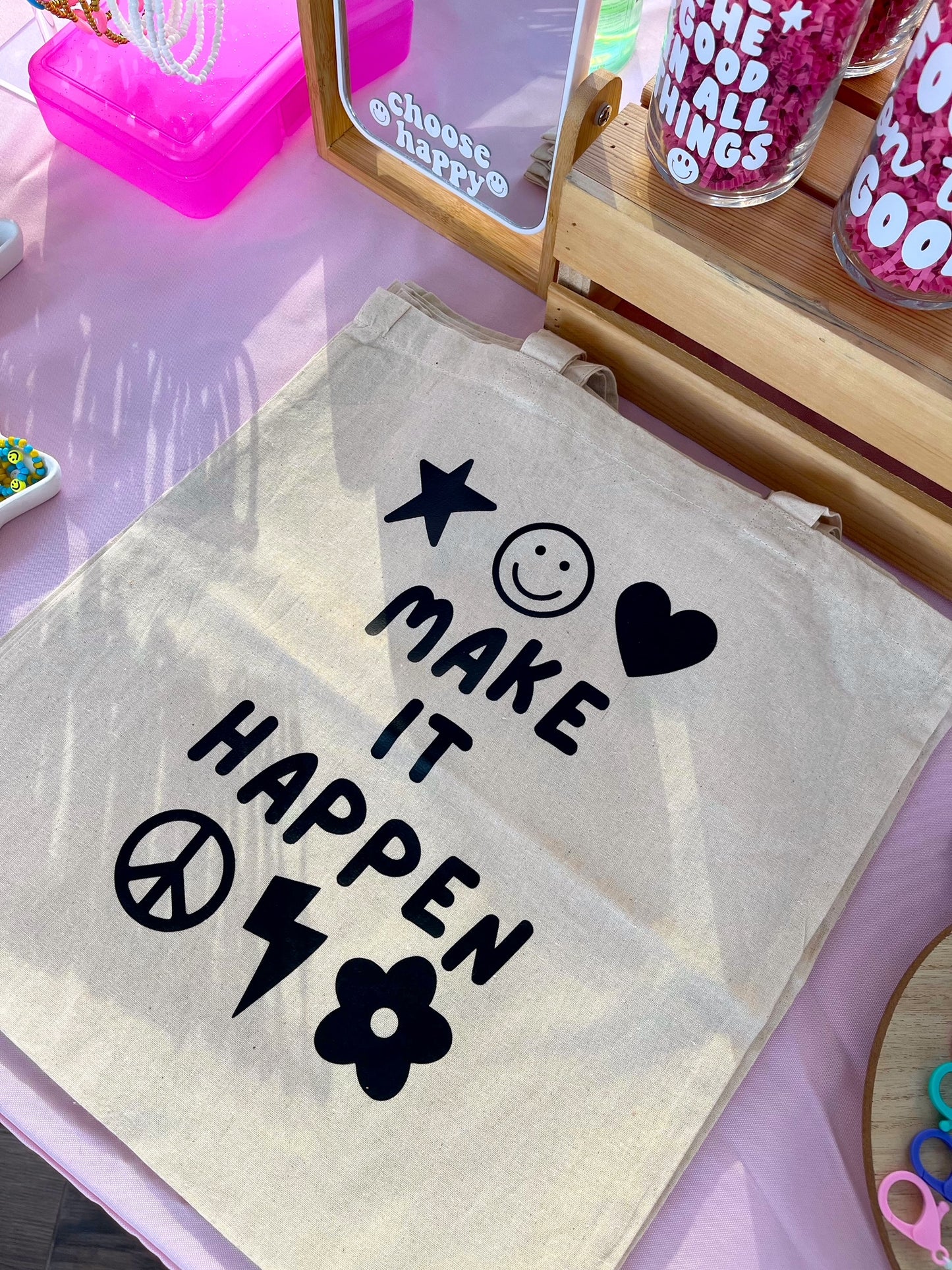 Make it Happen tote bag